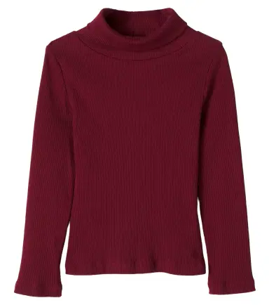 Bonpoint Tahiti ribbed-knit cotton turtleneck top | Thumbnail 1