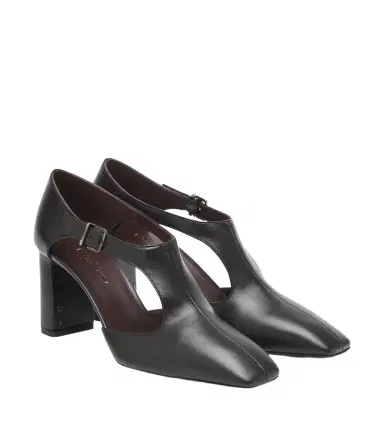 Max Mara Leather Mary Jane pumps | Thumbnail 1