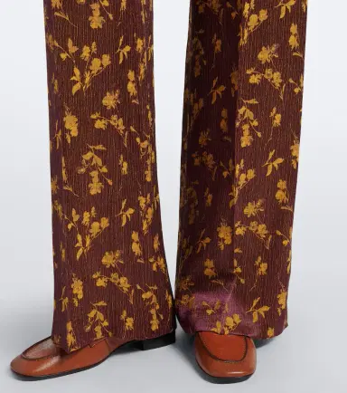 Dries Van Noten Floral wide-leg pants | Thumbnail 6 Dries Van Noten Floral wide-leg pants | Thumbnail 6