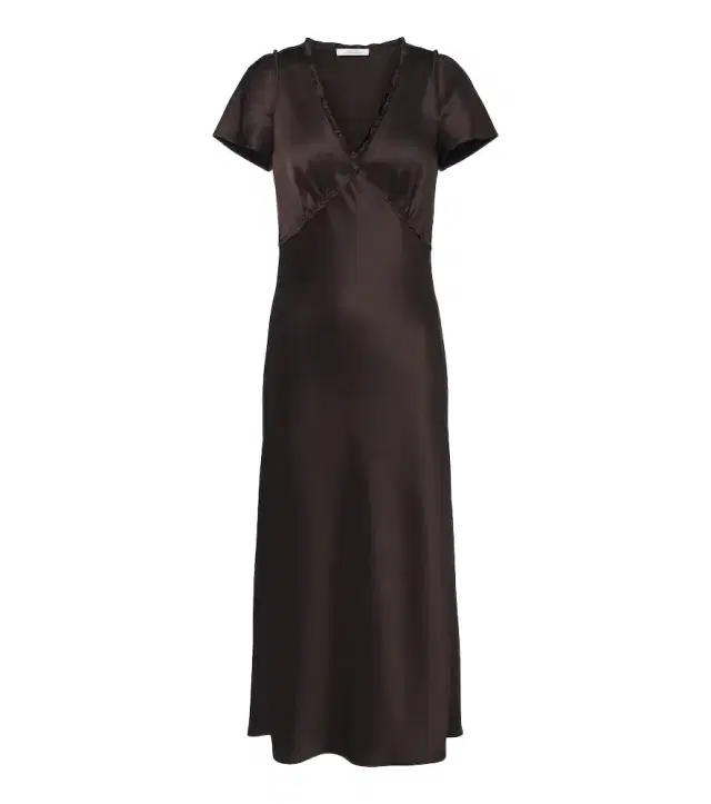 Dorothee Schumacher Shiny Statement satin midi dress