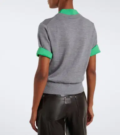 Dorothee Schumacher Layered virgin wool top | Thumbnail 2
