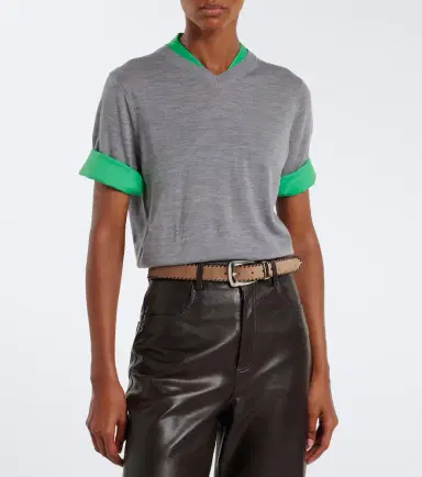 Dorothee Schumacher Layered virgin wool top | Thumbnail 5