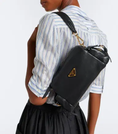 Prada Explore Small leather shoulder bag | Thumbnail 7