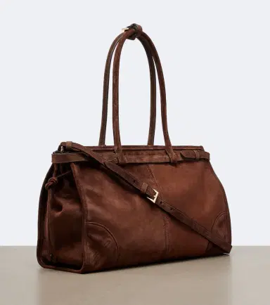 Prada Bonnie Large suede tote bag | Thumbnail 2 Prada Bonnie Large suede tote bag | Thumbnail 2