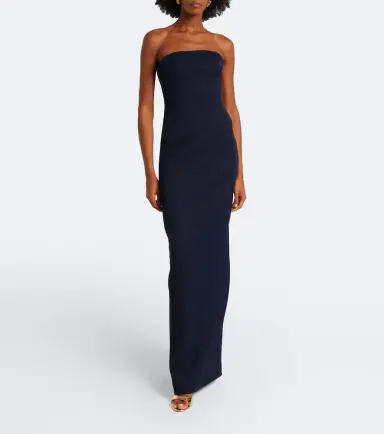 Marmar Halim Embellished bustier gown and cape set | Thumbnail 7