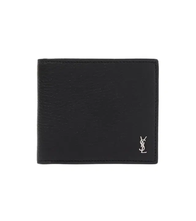 Saint Laurent Tiny Cassandre East/West leather wallet