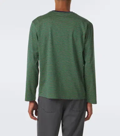 Miu Miu Striped cotton jersey T-shirt | Thumbnail 5