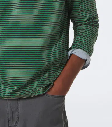Miu Miu Striped cotton jersey T-shirt | Thumbnail 6