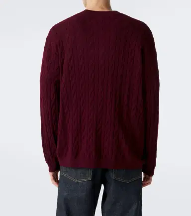 Lisa Yang Oskar cable-knit cashmere sweater | Thumbnail 3