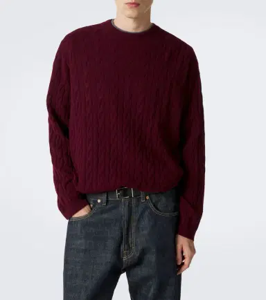 Lisa Yang Oskar cable-knit cashmere sweater | Thumbnail 5