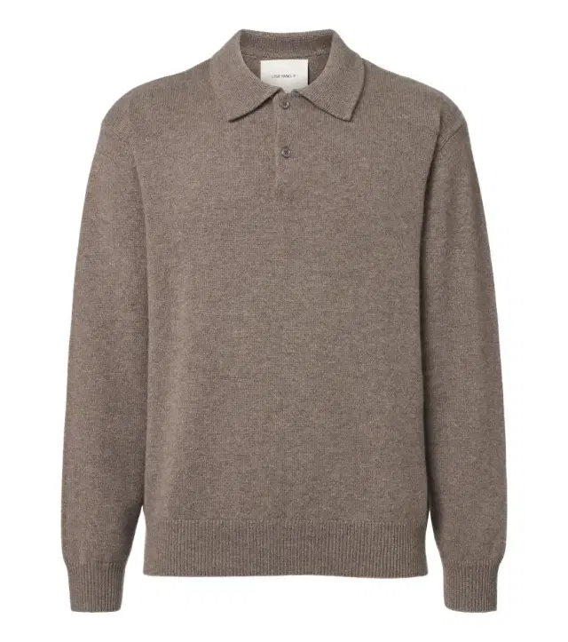 Lisa Yang Rufus cashmere polo sweater