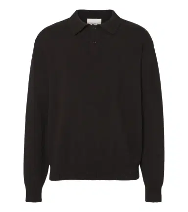 Lisa Yang Rufus cashmere polo sweater | Thumbnail 1 Lisa Yang Rufus cashmere polo sweater | Thumbnail 1