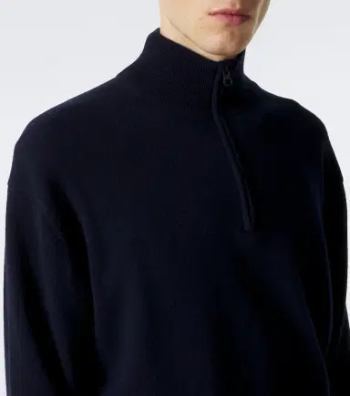 Lisa Yang Augustus cashmere half-zip sweater | Thumbnail 3