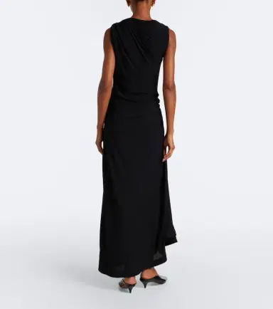 Bottega Veneta Gathered jersey maxi dress | Thumbnail 2 Bottega Veneta Gathered jersey maxi dress | Thumbnail 2