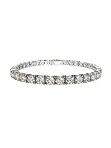 Wish Fine Jewelry 17.0ct Diamond 14K Gold Tennis Bracelet | Thumbnail 1