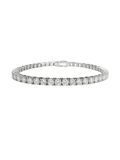 Wish Fine Jewelry 7.05ct Diamond 18K Gold Tennis Bracelet | Thumbnail 1 Wish Fine Jewelry 7.05ct Diamond 18K Gold Tennis Bracelet | Thumbnail 1