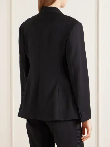 Wales Bonner Gallery Satin-trimmed Wool-twill Jacket | Thumbnail 3