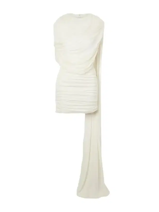Ilkyaz Ozel Khara Gathered Satin-jersey Mini Dress