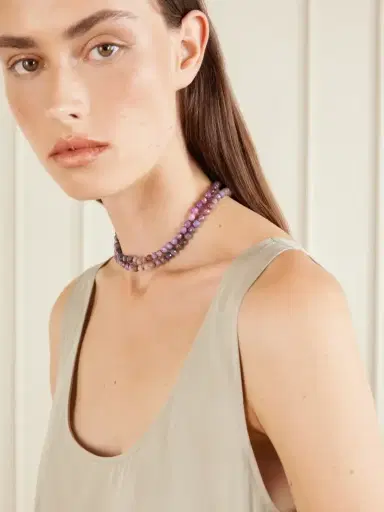 JIA JIA Double 14-karat Gold Ruby Necklace | Thumbnail 2