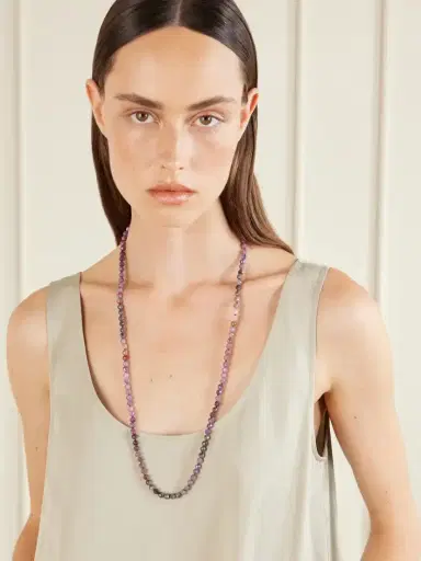 JIA JIA Double 14-karat Gold Ruby Necklace | Thumbnail 6