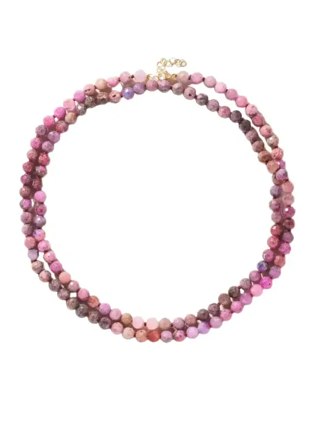 JIA JIA Double 14-karat Gold Ruby Necklace