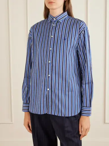 Polo Ralph Lauren Striped Cotton-poplin Shirt | Thumbnail 3