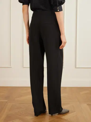 Veronica Beard Kenneth Stretch-crepe Wide-leg Pants | Thumbnail 3