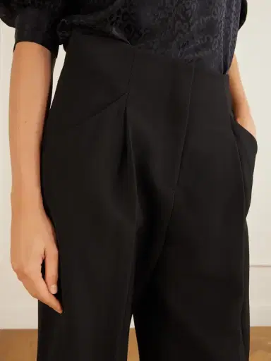 Veronica Beard Kenneth Stretch-crepe Wide-leg Pants | Thumbnail 4