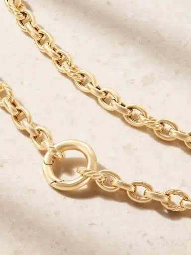 David Yurman Dy Mercer® 18-karat Gold Necklace | Thumbnail 3
