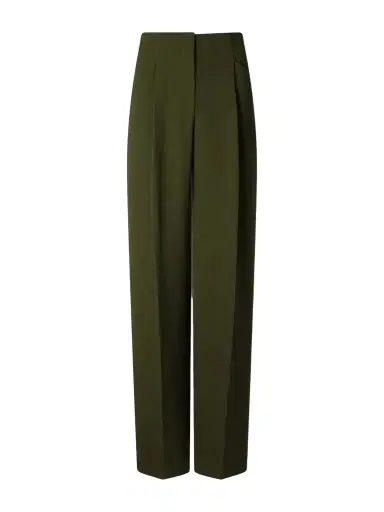 Veronica Beard Kenneth Stretch-crepe Wide-leg Pants | Thumbnail 1 Veronica Beard Kenneth Stretch-crepe Wide-leg Pants | Thumbnail 1
