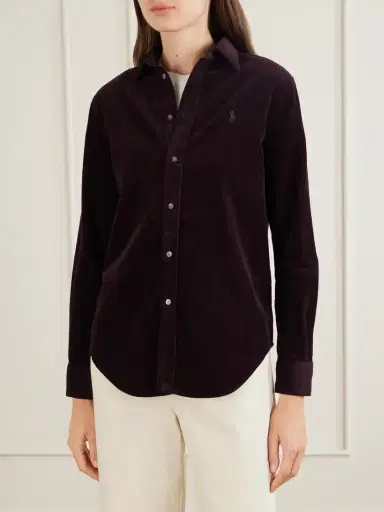 Polo Ralph Lauren Logo-embroidered Cotton-corduroy Shirt | Thumbnail 3 Polo Ralph Lauren Logo-embroidered Cotton-corduroy Shirt | Thumbnail 3
