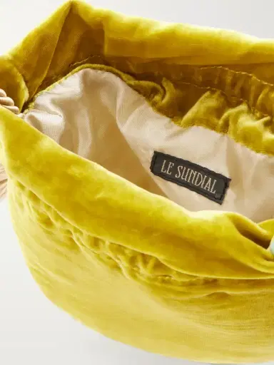 Le Sundial Lee Velvet Clutch | Thumbnail 6