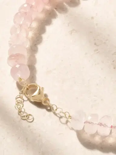 JIA JIA Oracle 14-karat Yellow Gold Quartz Beaded Necklace | Thumbnail 3