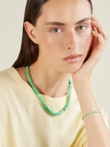 JIA JIA 14-karat Gold Chrysoprase Necklace | Thumbnail 5 JIA JIA 14-karat Gold Chrysoprase Necklace | Thumbnail 5