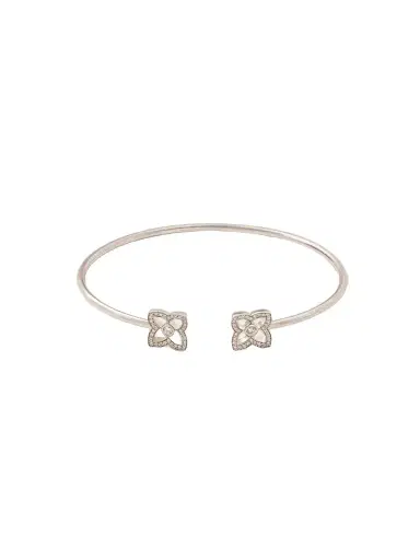 De Beers London Lotus By De Beers 18-karat White Gold Diamond Bangle | Thumbnail 1