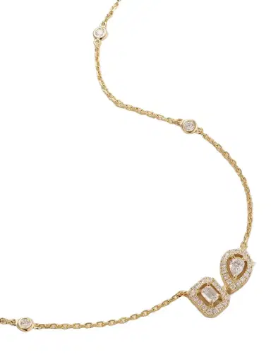 Messika My Twin 18-karat Gold Diamond Necklace | Thumbnail 1 Messika My Twin 18-karat Gold Diamond Necklace | Thumbnail 1