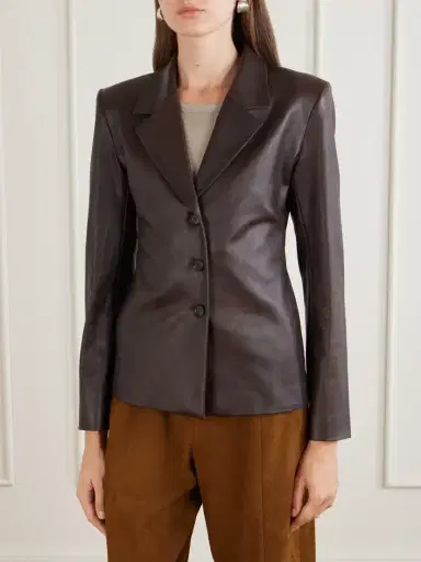 STOULS Helly Leather Blazer | Thumbnail 3 STOULS Helly Leather Blazer | Thumbnail 3