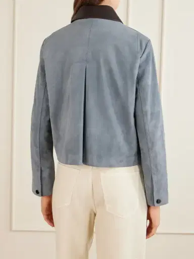 Veronica Beard Walters Suede Jacket | Thumbnail 4