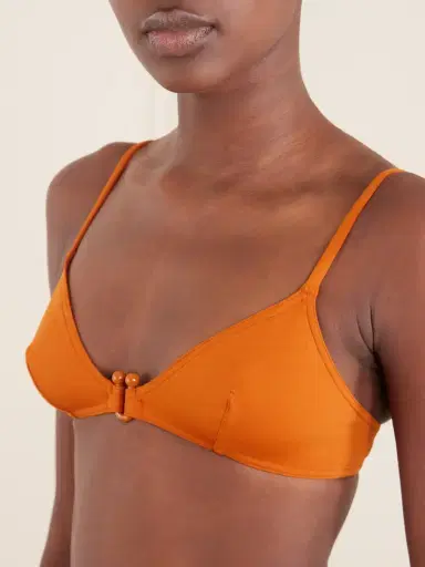 Eres Stylish Embellished Triangle Bikini Top | Thumbnail 4