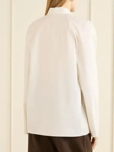 Lemaire Ascot Cotton And Silk-blend Shirt | Thumbnail 4 Lemaire Ascot Cotton And Silk-blend Shirt | Thumbnail 4