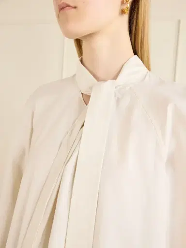 Lemaire Ascot Cotton And Silk-blend Shirt | Thumbnail 5 Lemaire Ascot Cotton And Silk-blend Shirt | Thumbnail 5