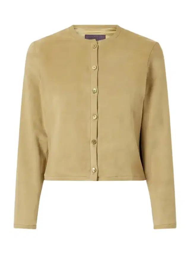 STOULS Astrid Suede Cardigan
