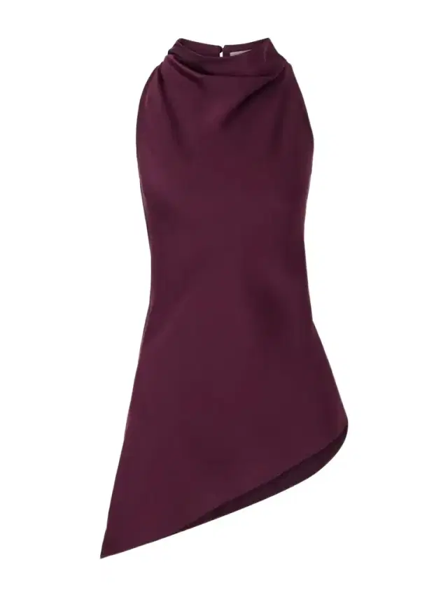 Veronica Beard Radford Crepe-satin Blouse