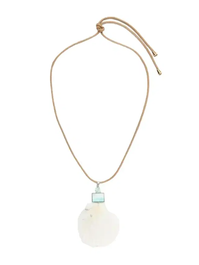 Jennifer Behr Alisa Silver-tone Shell Necklace