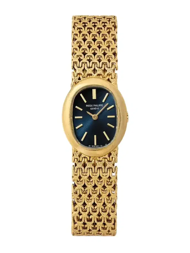 Stephanie Windsor + Patek Philippe Vintage 1980s Ellipse Hand-wound 18-karat Gold Watch, Ref. 4198/1 (6.5'' Wrist)