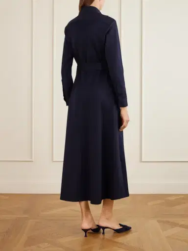 Giuliva Heritage The Dora Wool-jersey Midi Dress | Thumbnail 3