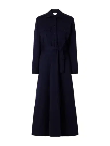 Giuliva Heritage The Dora Wool-jersey Midi Dress | Thumbnail 1