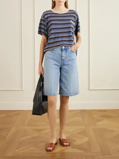 Maison Margiela Striped Knitted T-shirt | Thumbnail 2