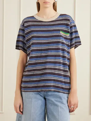 Maison Margiela Striped Knitted T-shirt | Thumbnail 3