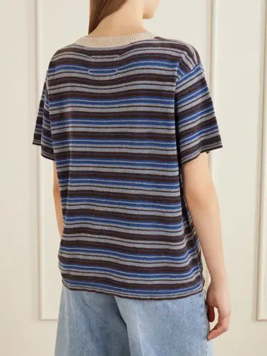 Maison Margiela Striped Knitted T-shirt | Thumbnail 4